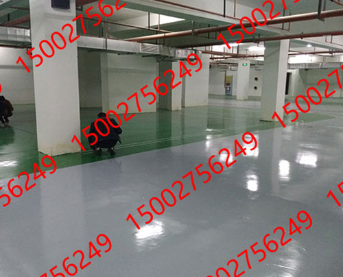 停車場道路熱熔劃線及環氧地坪工程