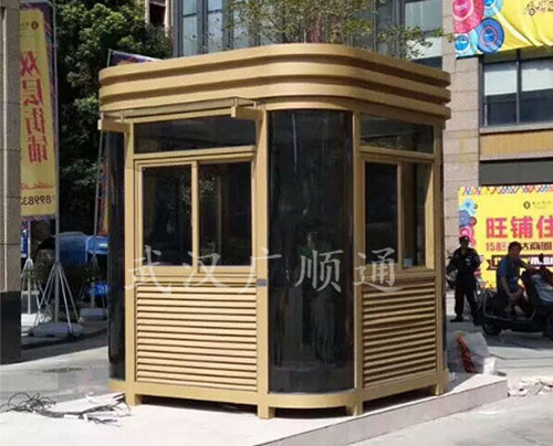 圓角鋼構崗亭