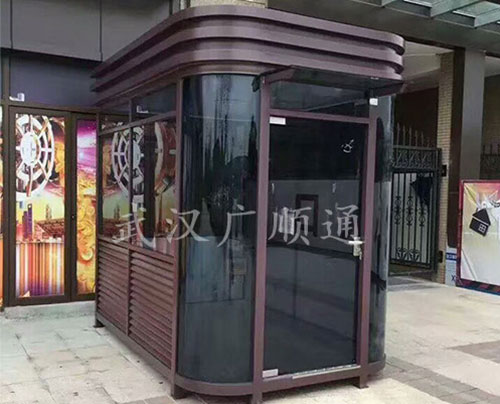 圓角（jiǎo）鋼構崗亭