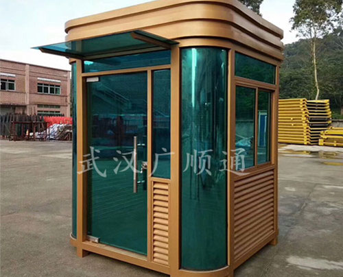 圓角（jiǎo）鋼構崗亭