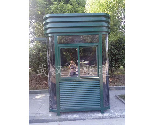 圓角（jiǎo）鋼構崗亭