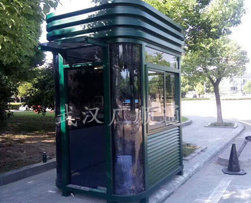 圓角（jiǎo）鋼構崗亭