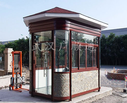 豪華鋼結構崗亭