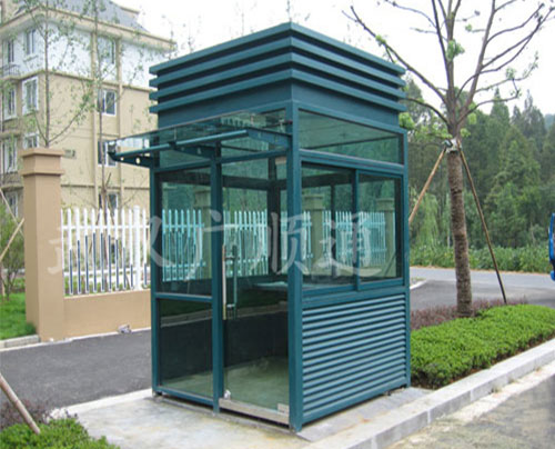 方（fāng）角鋼（gāng）結構崗亭