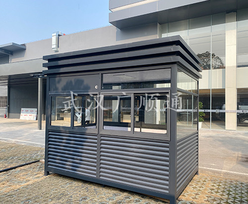 比亞迪4S汽車專賣店（diàn） 方角鋼結構崗亭